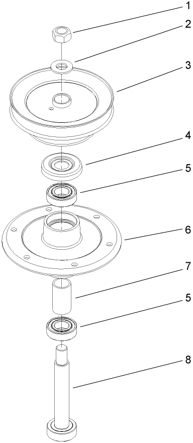 Spindle Assembly No. 106-0785