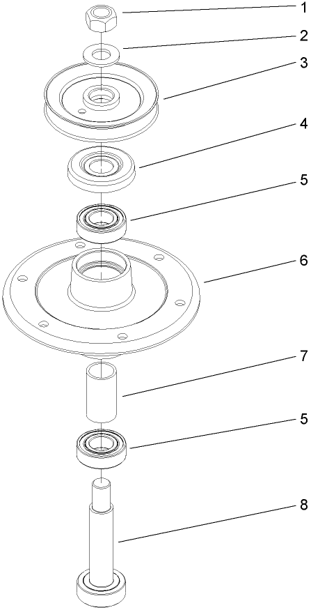 Spindle Assembly No. 106-0787