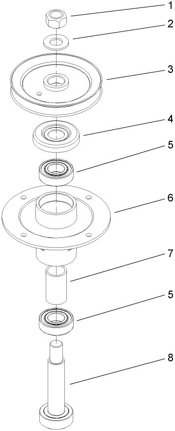 Spindle Assembly No. 106-0786