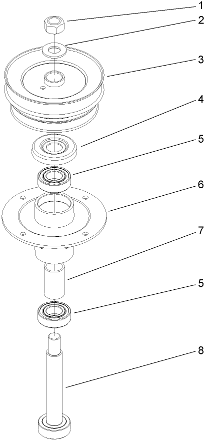 Spindle Assembly No. 106-0784