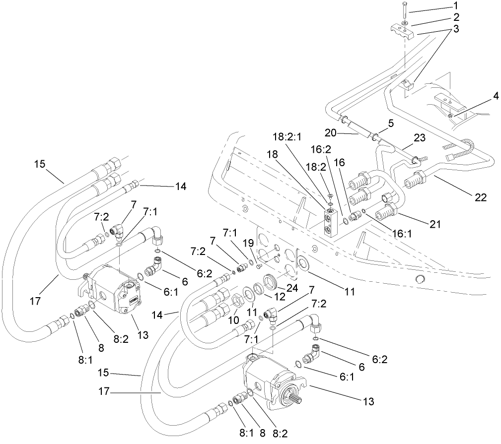 Front Bulkhead and Reel Motor Assembly