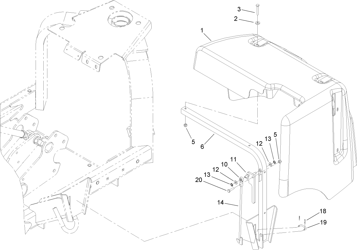 Jackshaft Hood Assembly