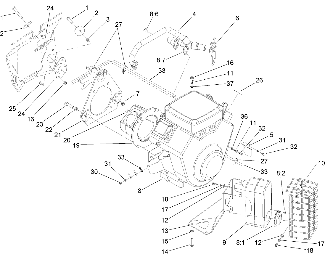 Engine Installation Assembly