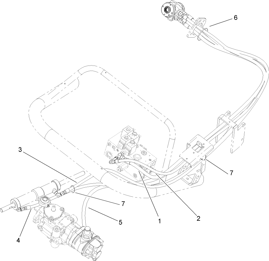 Hydraulic Steering Assembly