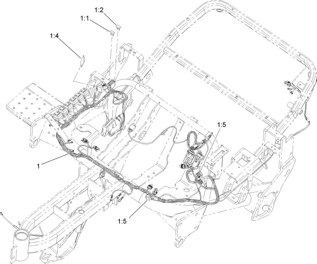 Wire Harness Routing Assembly