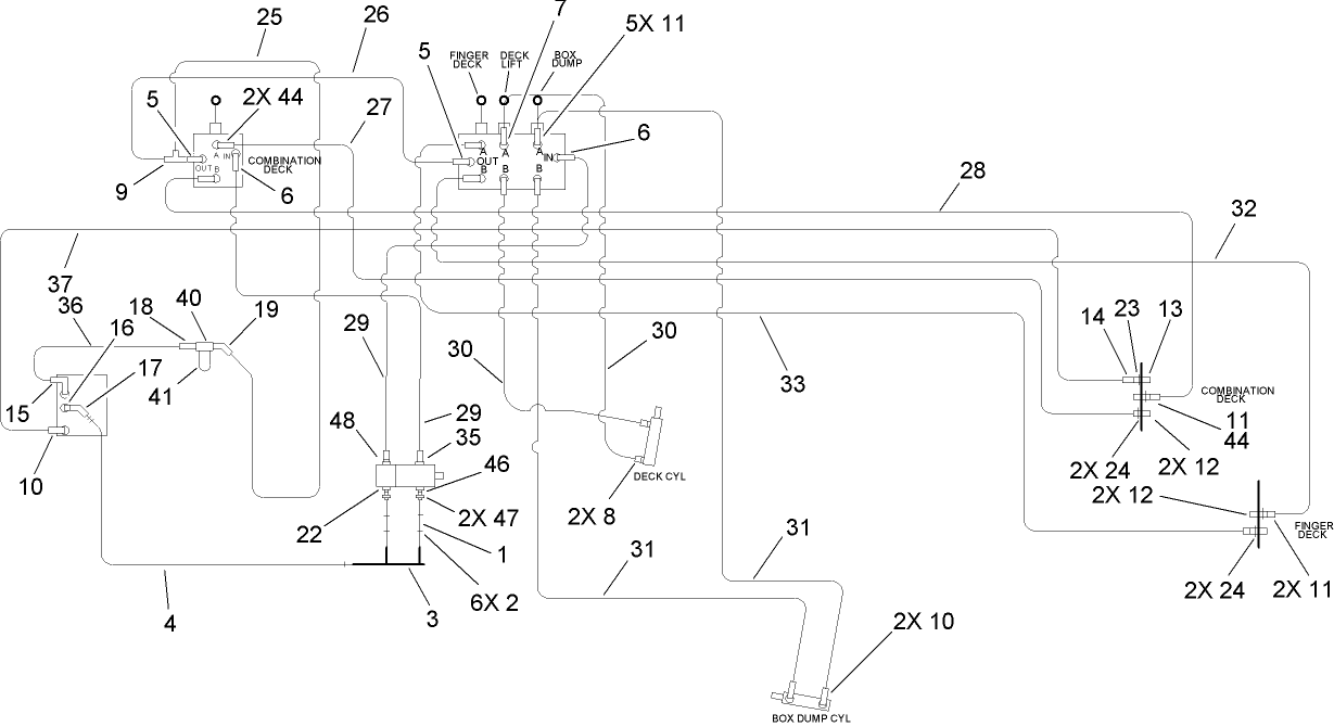 Hydraulic Schematic Assembly