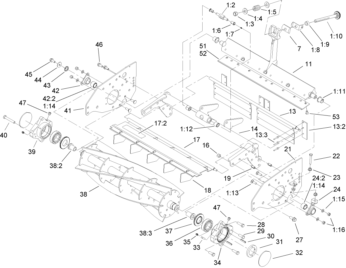 Reel and Frame Assembly