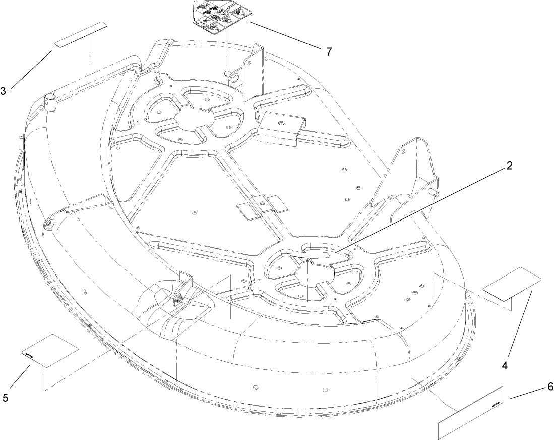 42in Deck Assembly No. 110-1890