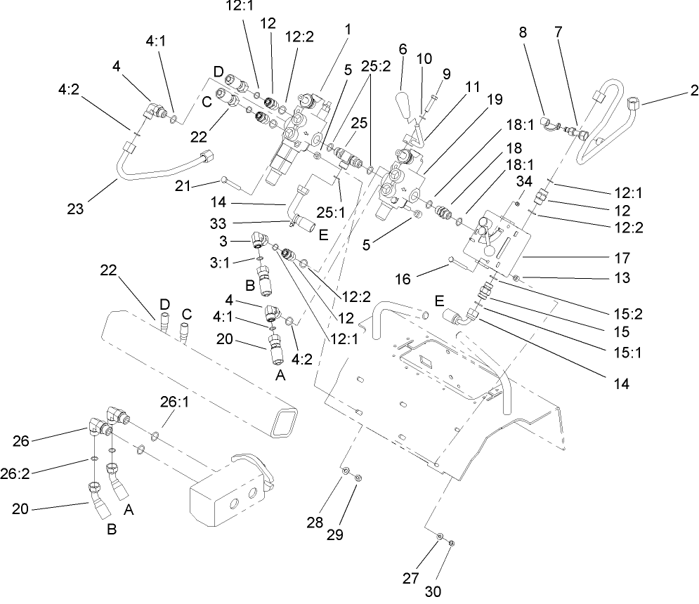 Hydraulic Valve Assembly
