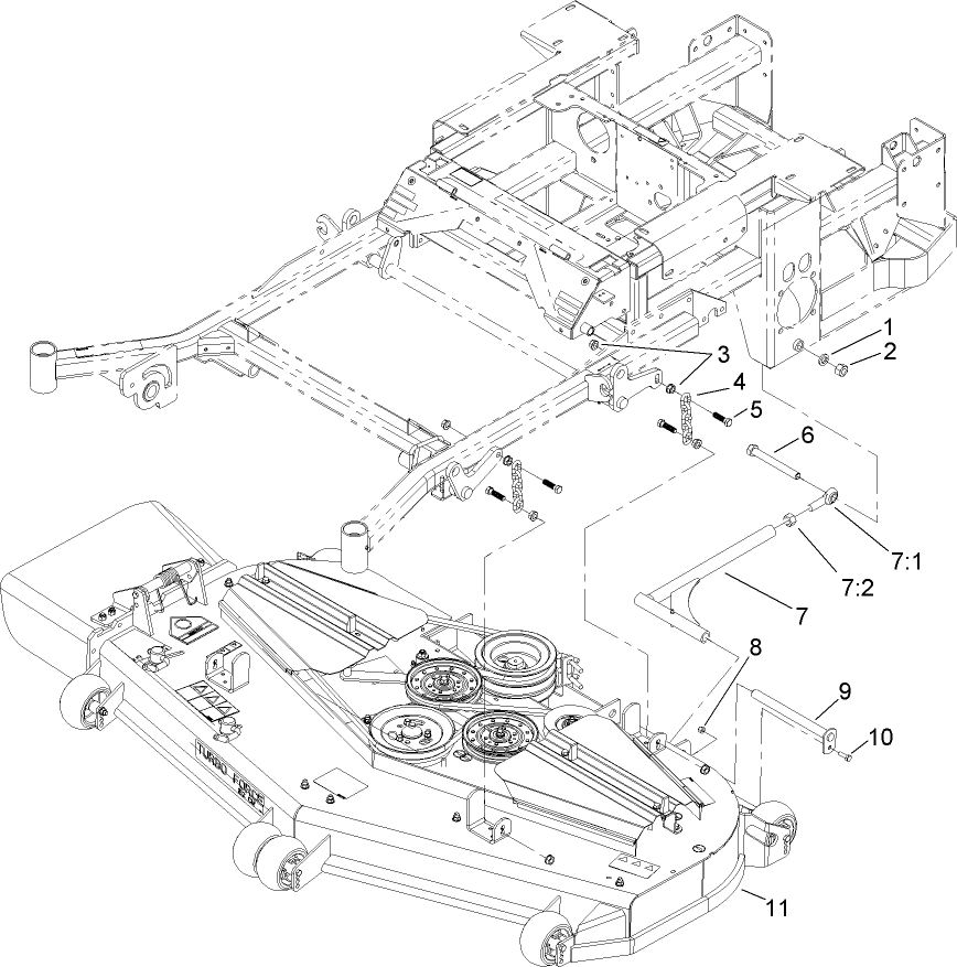 Deck Connection Assembly