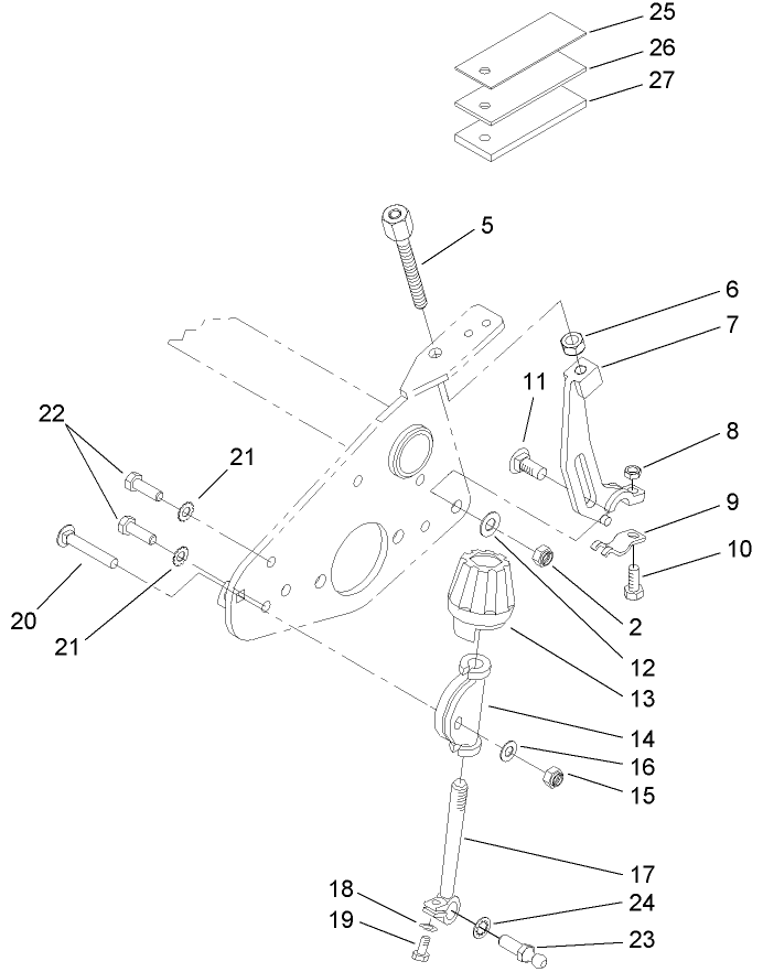 Height-of-Cut Assembly