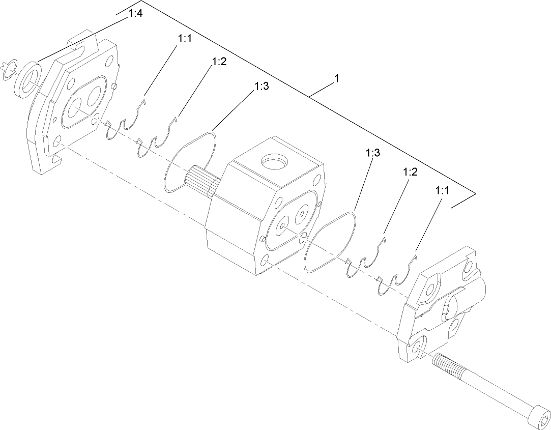 Hydraulic Motor Assembly No. 105-9770