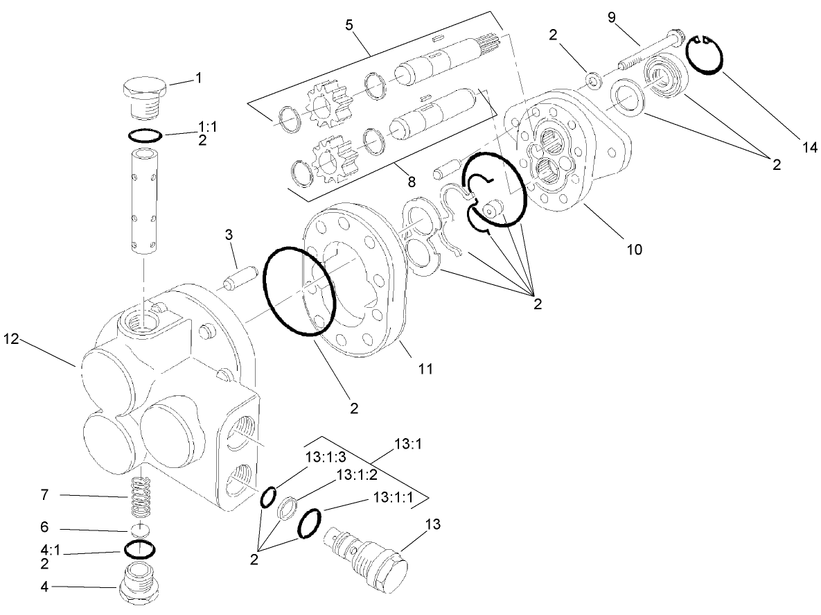 Gear Pump Assembly No. 99-6495