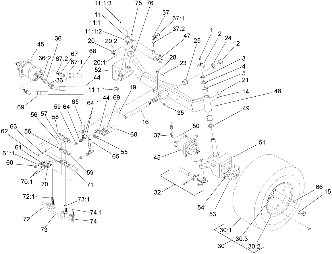 Rear Axle Assembly