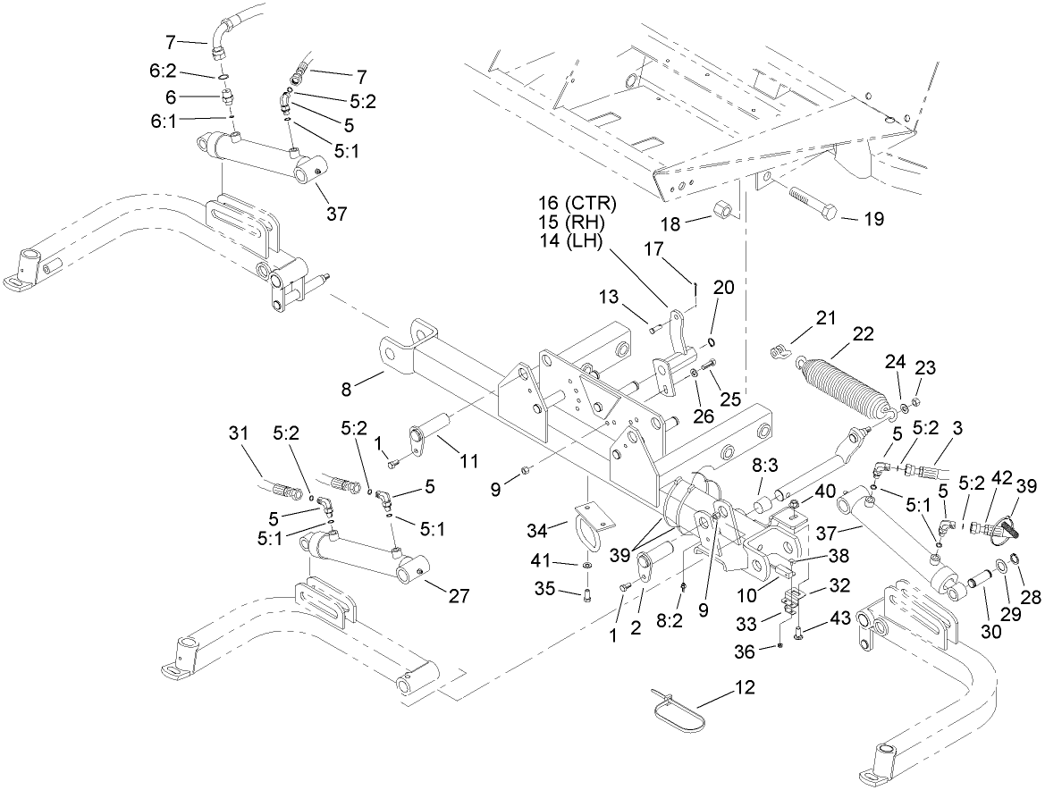 Front Lift Circuit Assembly