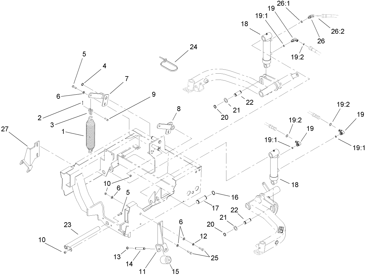 Rear Lift Circuit Assembly