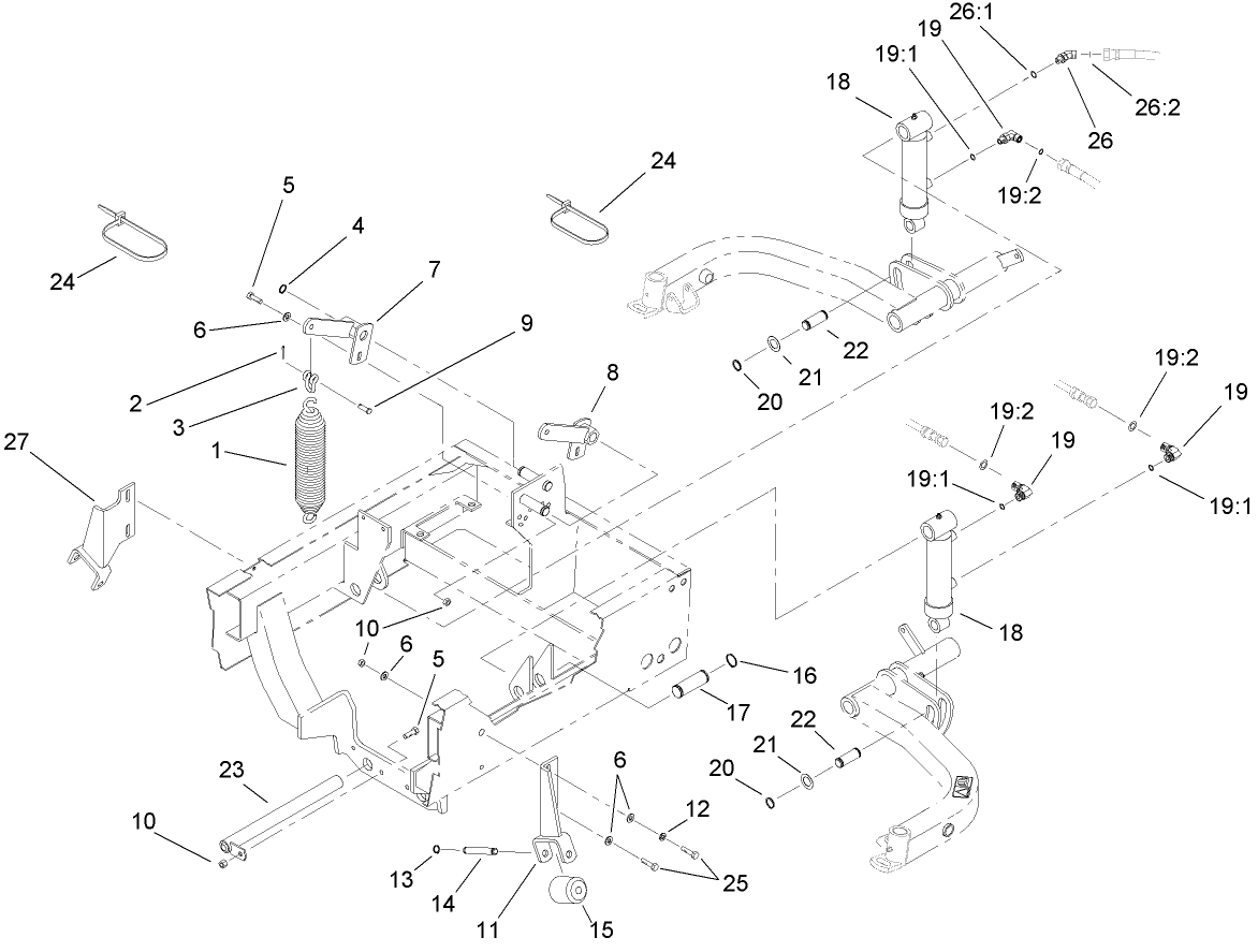 Rear Lift Circuit Assembly