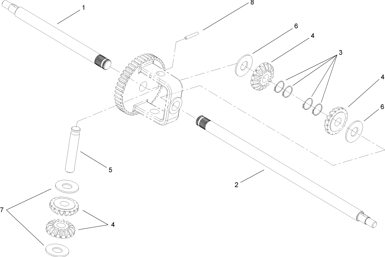 Differential Assembly No. 99-2038