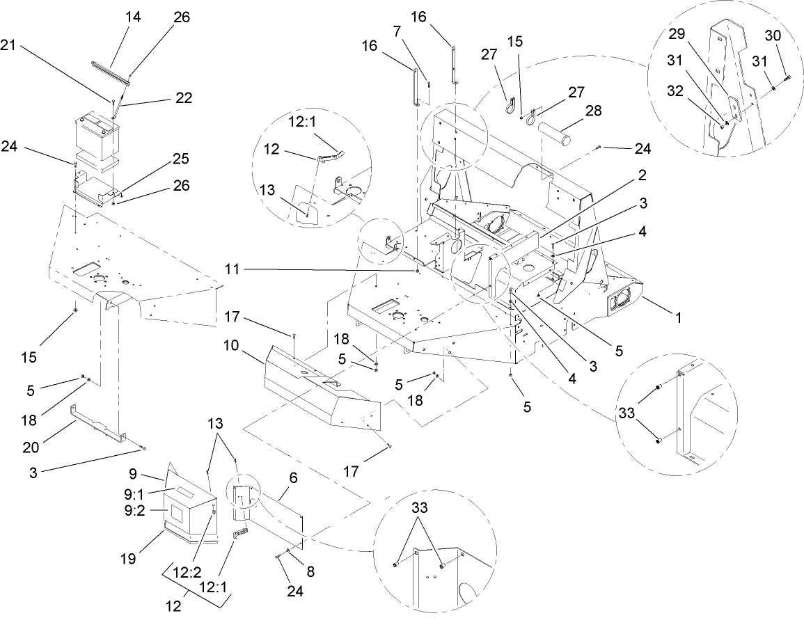 Main Frame Assembly