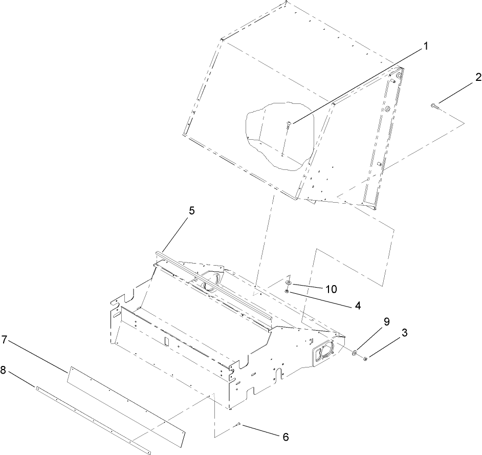 Hopper Mounting Assembly