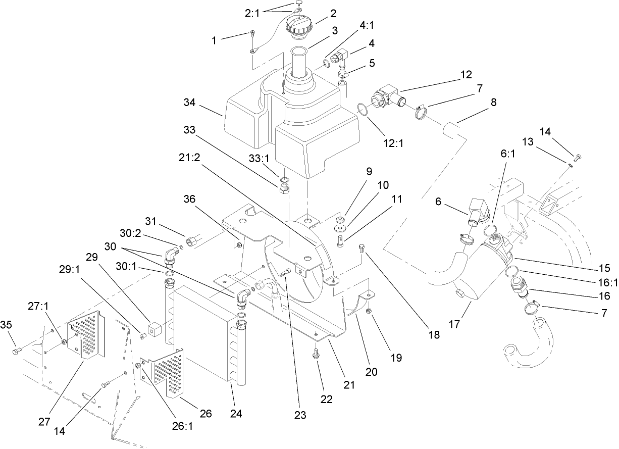 Hydraulic Reservoir Assembly