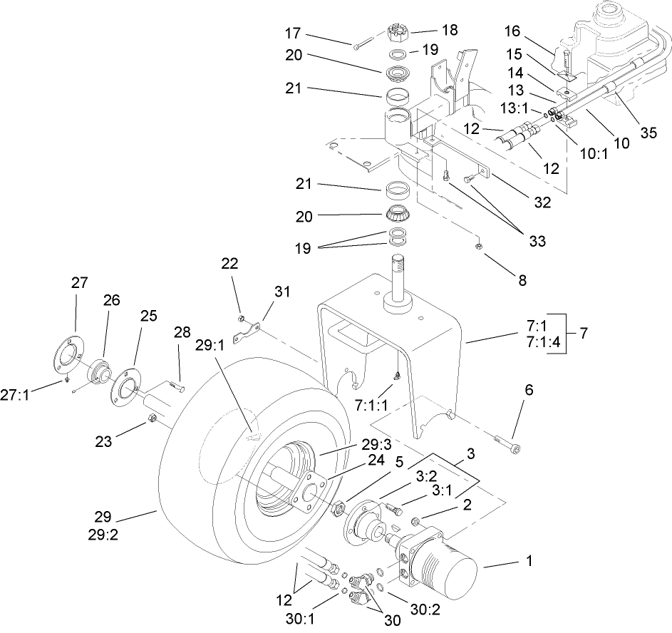 Front Wheel Assembly
