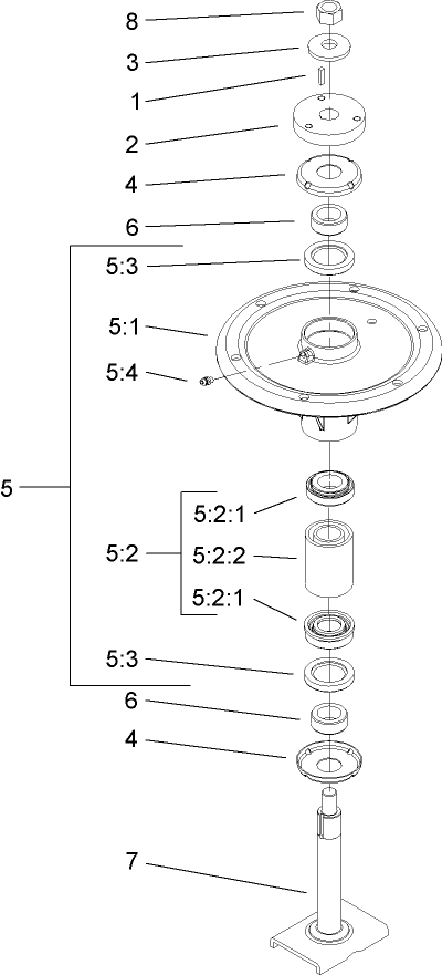 Spindle Assembly No. 110-3933