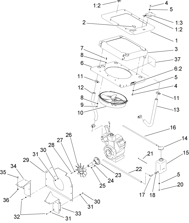 Cooling System Assembly