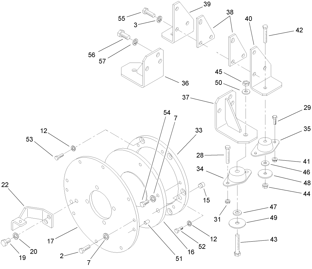 Engine Installation Assembly