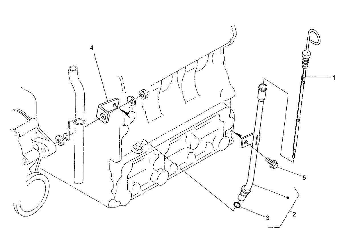 Dipstick and Guide Assembly