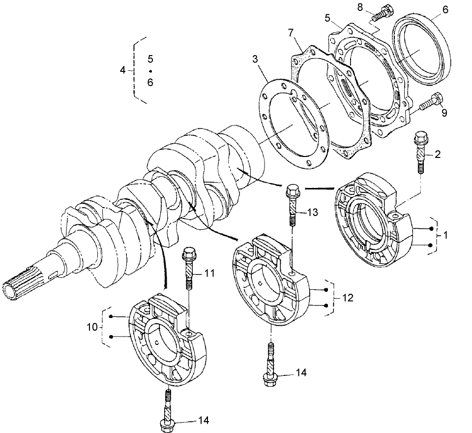 Main Bearing Case Assembly