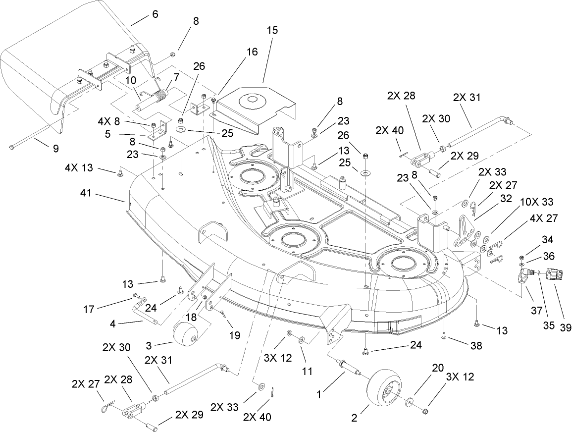 Parts – TimeCutter ZX440 Riding Mower | Toro