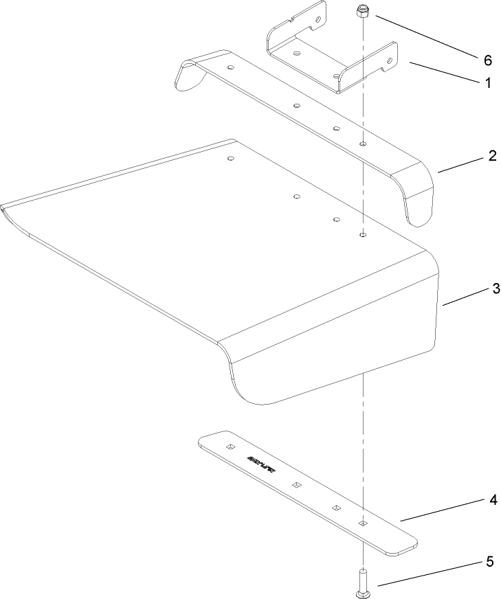 Deflector Assembly No. 108-8591