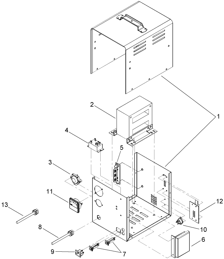 Offboard 48 Volt Charger Assembly No. 112-2914