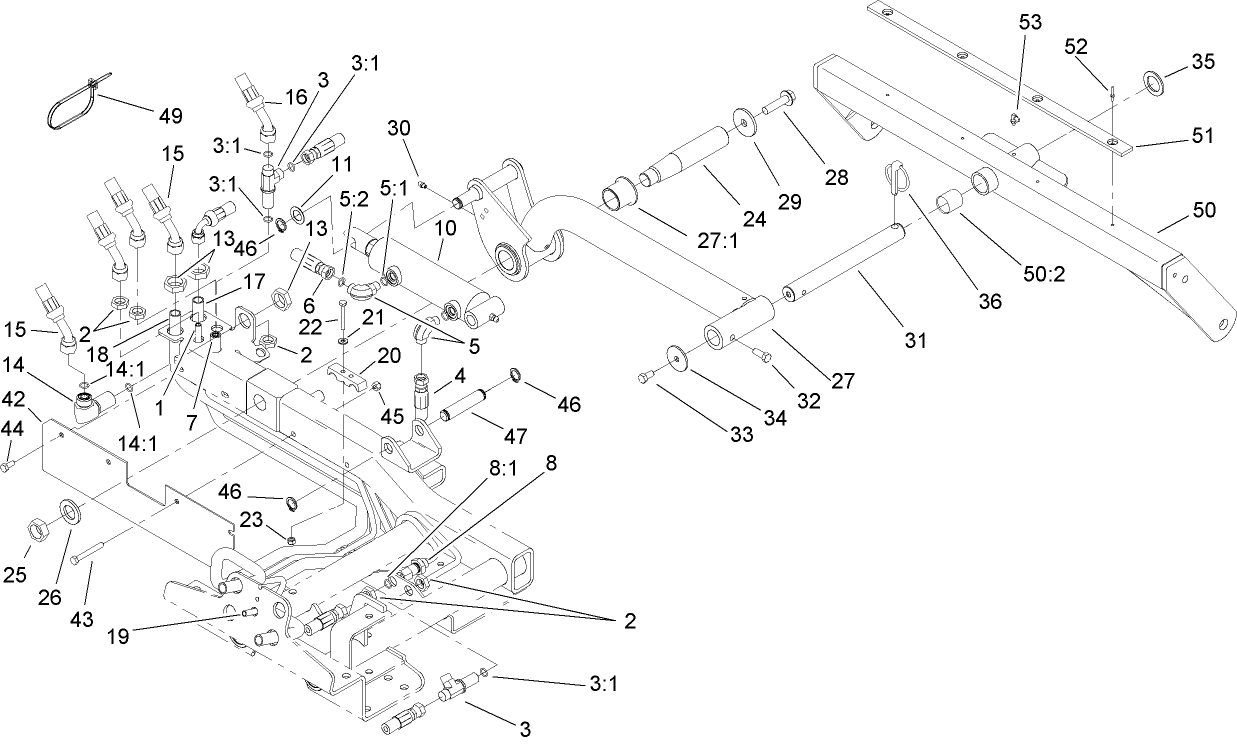 Rear Lift Arm Assembly