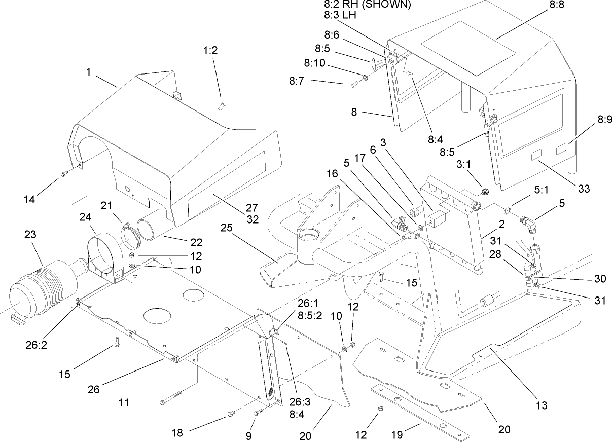 Shroud and Oil Cooler Assembly