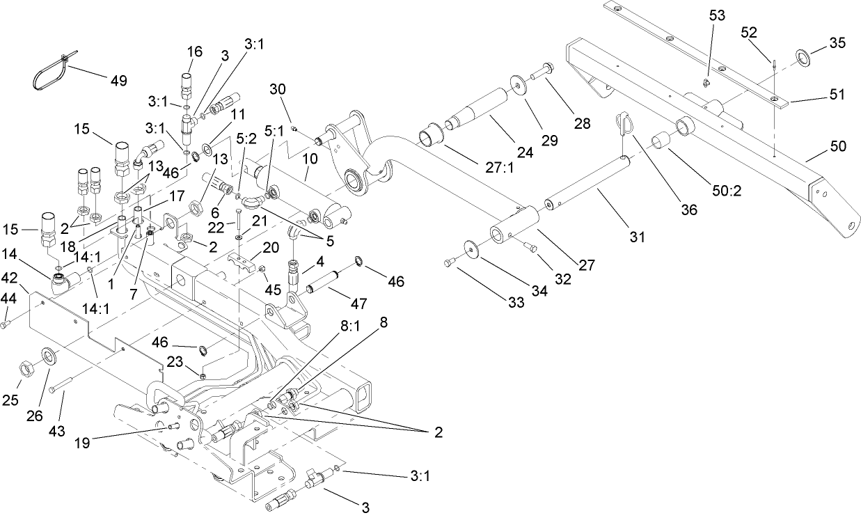 Rear Lift Arm Assembly