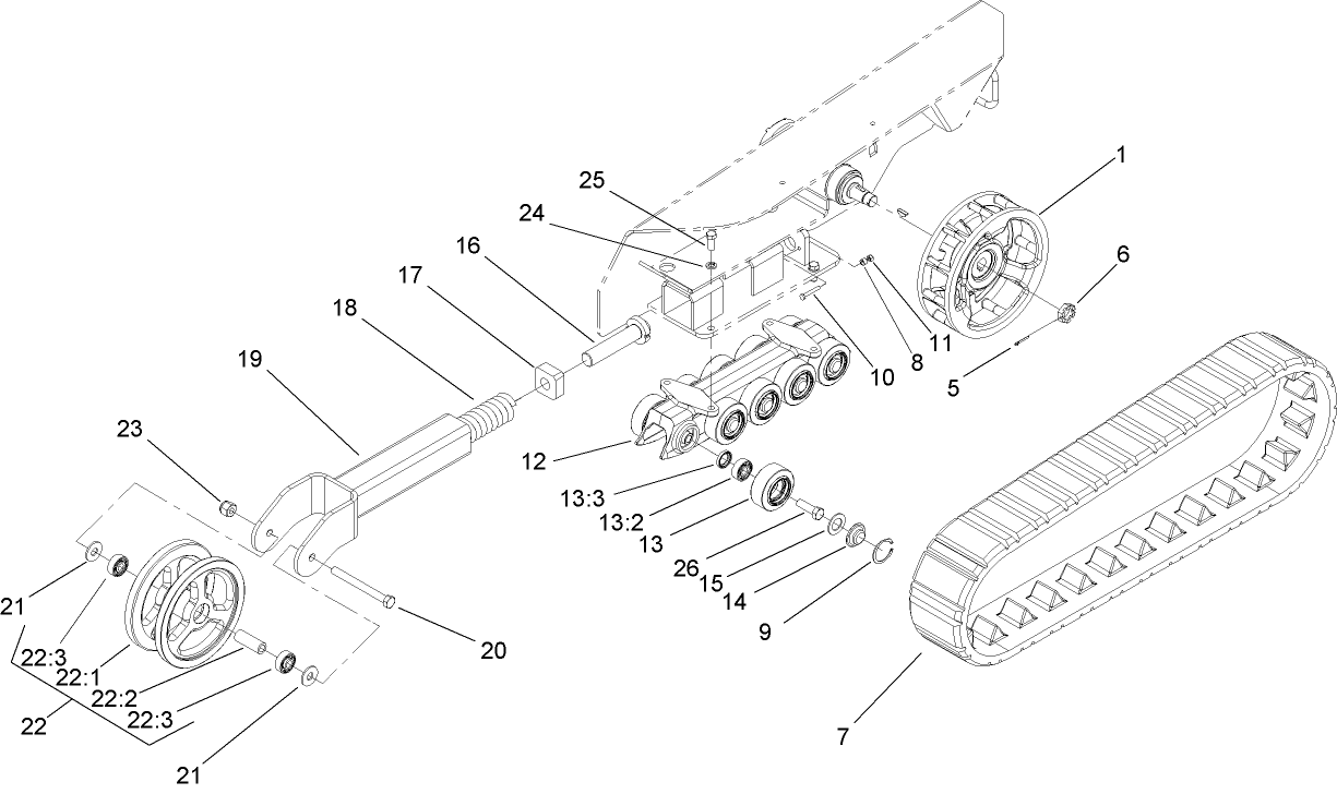 Track and Traction Assembly