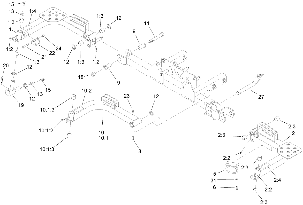 Front Lift Arm Assembly