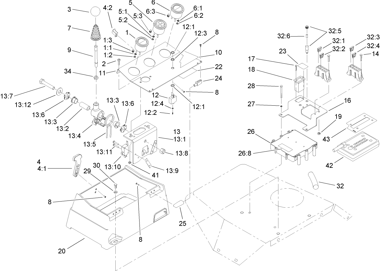Control Console Assembly