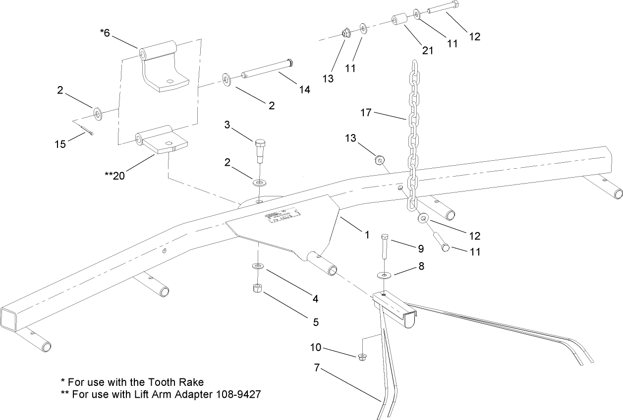 Spring Rake Assembly