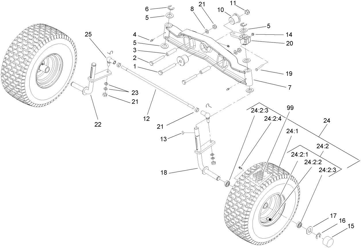 Front Axle Assembly