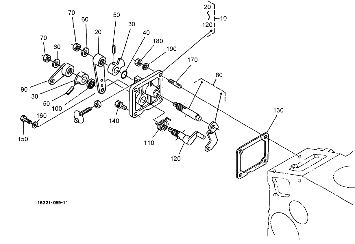 Speed Control Plate Assembly