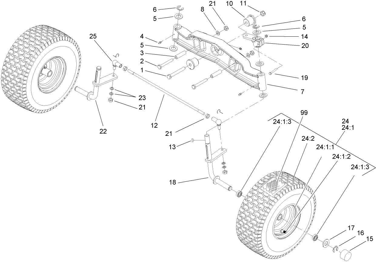 Front Axle Assembly