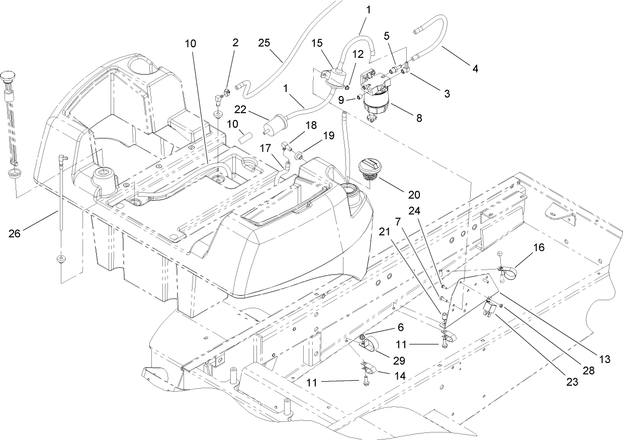 Fuel Delivery System Assembly