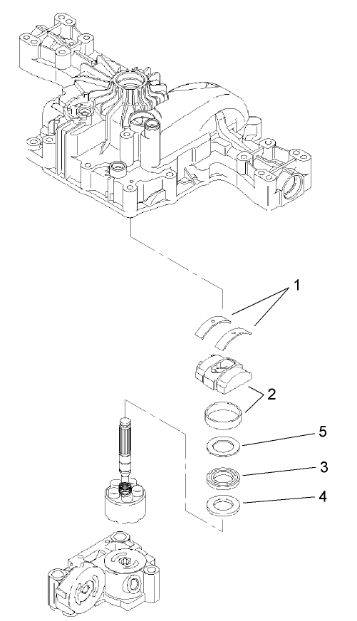 Range Shift Assembly  Transmission Assembly No. 104-2889