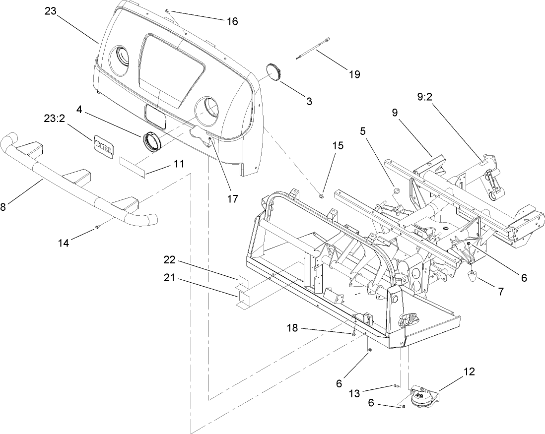 Hood and Bumper Assembly