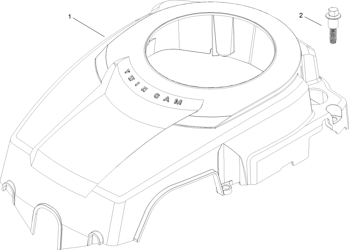 Blower Housing Assembly Kohler SV540-0019
