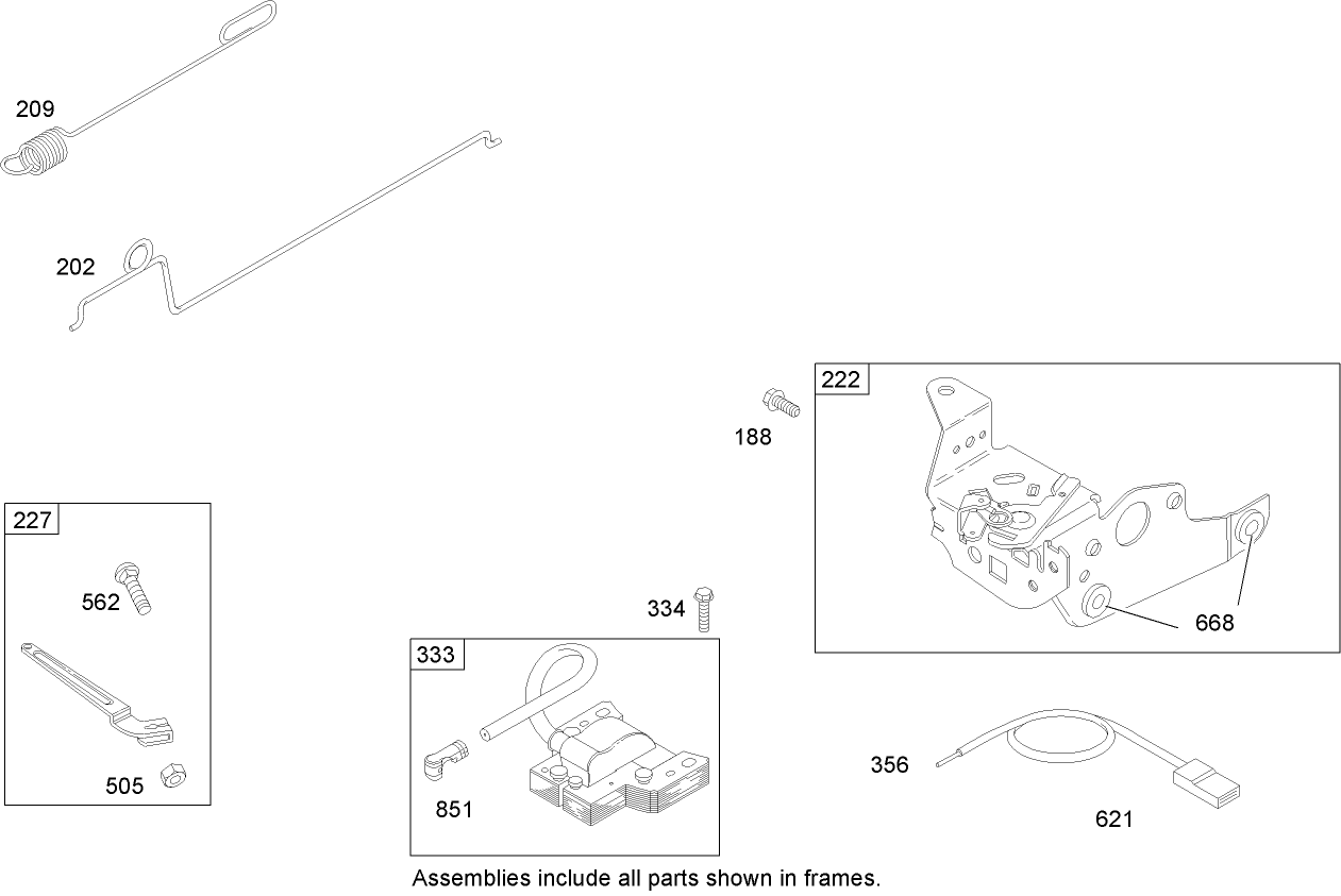 Governor Assembly Briggs and Stratton 125K02-0202-E1