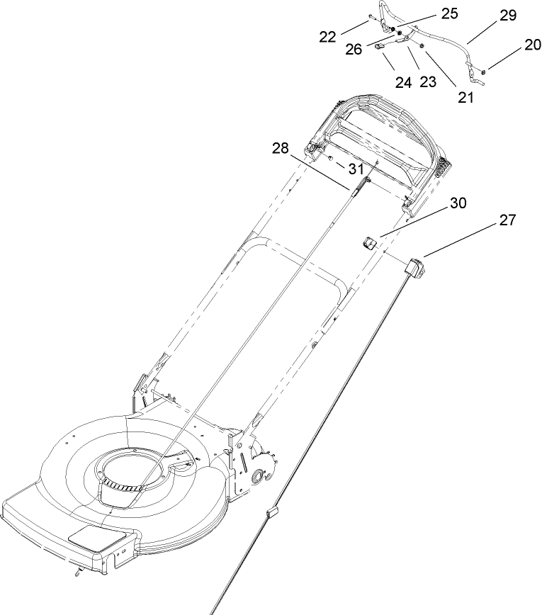 Handle and Switch Assembly